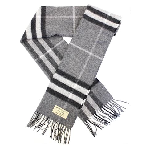 grey burberry mens scarf|traditional burberry scarf.